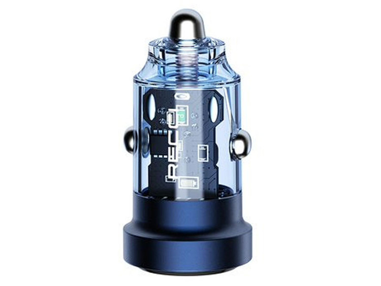 شارژر فندکی یو اس بی 15.5 وات رسی Recci 15.5W Dual Ports Car