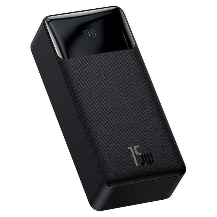 پاور بانک باسئوس مدل Bipow PPBD30 PPDML-K01 15W ظرفیت 30000mAh