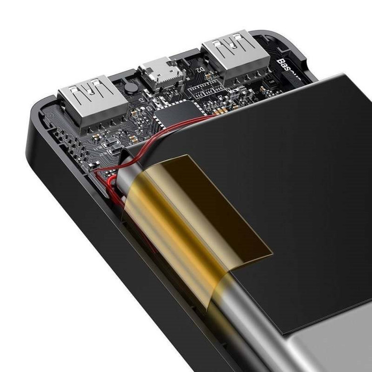 پاور بانک باسئوس مدل Bipow PPBD30 PPDML-K01 15W ظرفیت 30000mAh