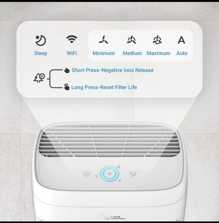 دستگاه تصفیه هوای زیگما Aerio-300