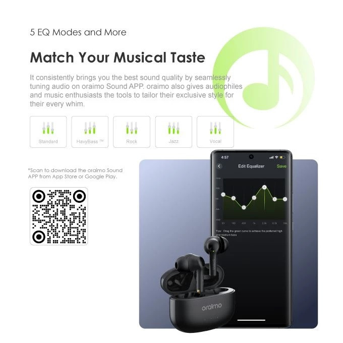 ایرپاد اورایمو مدل Oraimo FreePods 3C