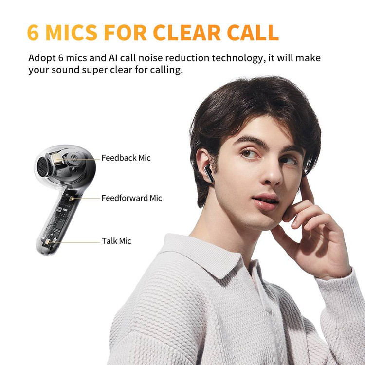هندزفری بلوتوثی شیائومی مدل QCY AilyBuds Pro