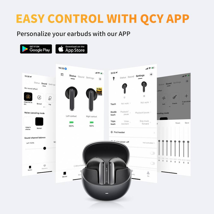 هندزفری بلوتوثی شیائومی مدل QCY AilyBuds Pro