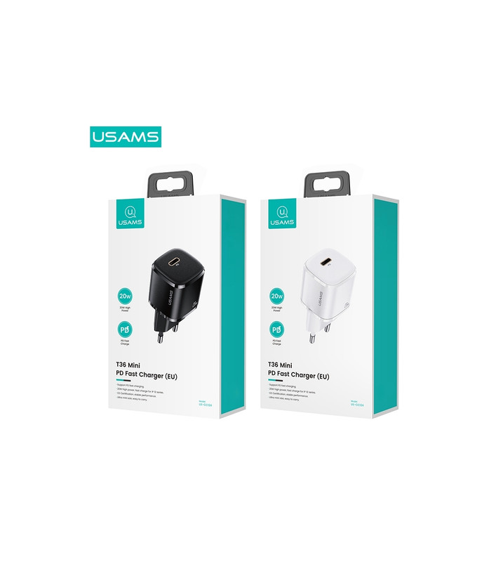شارژر یوسامز مدل US-CC124 T36 20W برند Usams