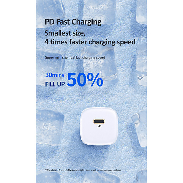 شارژر یوسامز مدل US-CC124 T36 20W برند Usams