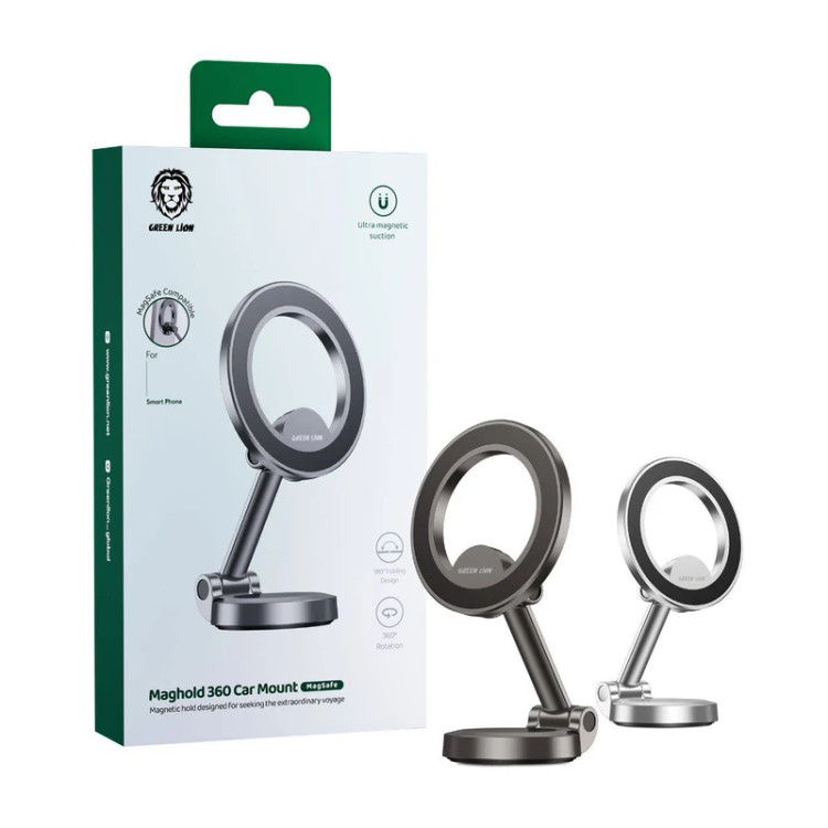 نگهدارنده گوشی موبایل گرین لاین مدل Maghold 360 Car Mount
