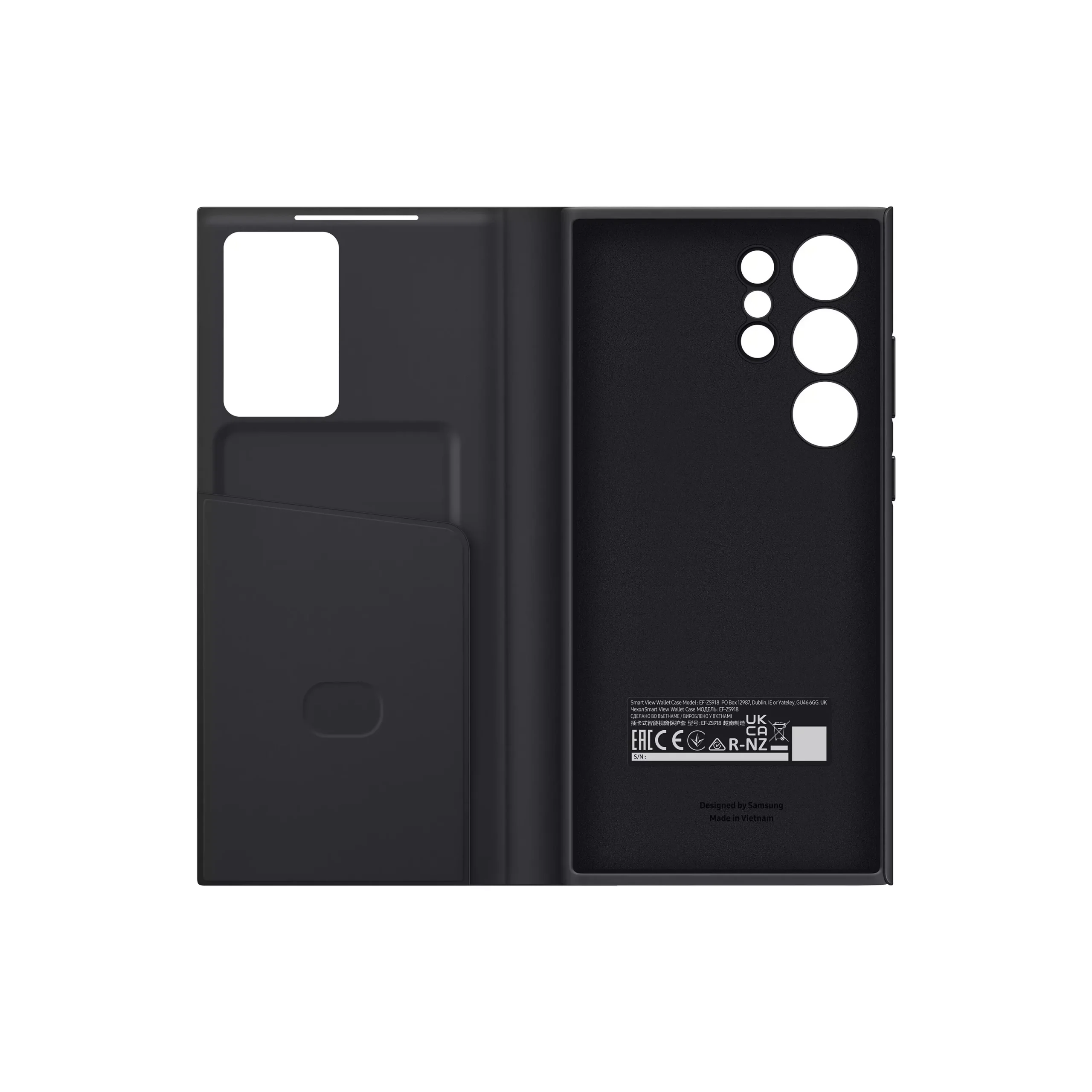کیف هوشمند اصلی سامسونگ S24 Ultra مدل Smart View