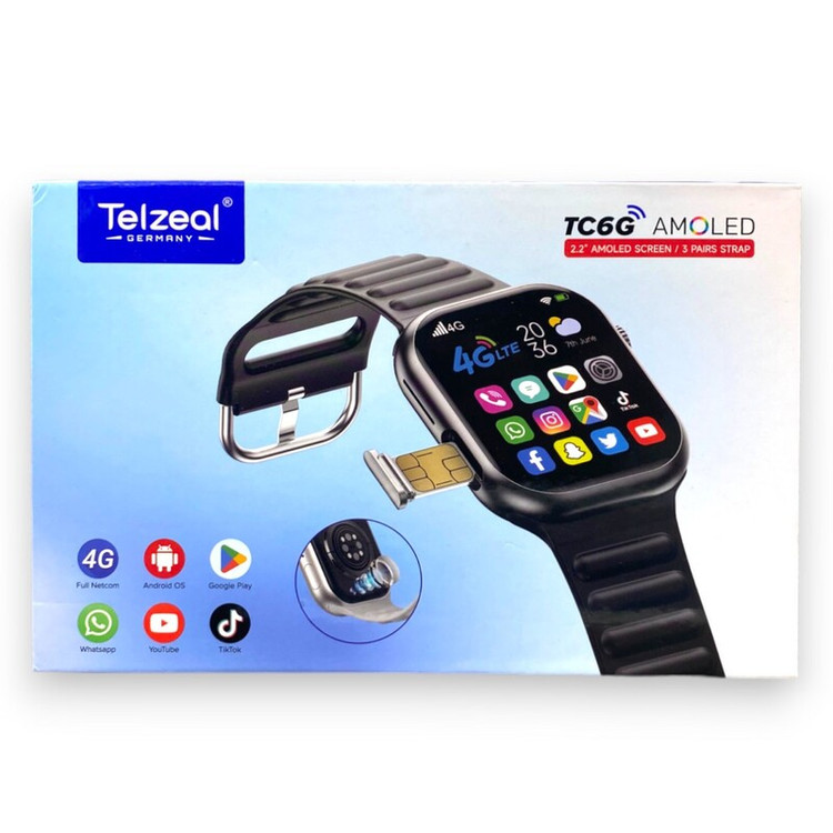 ساعت سیم کارت خور و دوربین دار TELZEAL TC 6G