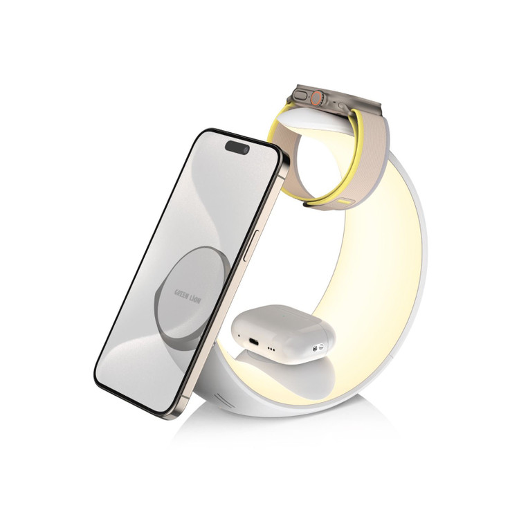 شارژر وایرلس گرین لاین مدل Moon Charge