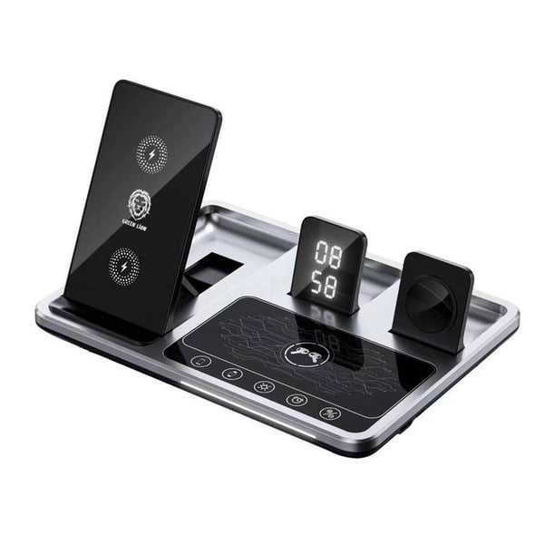 شارژر وایرلس گرین لاین مدل 4in1 Wireless Charging Station اصل
