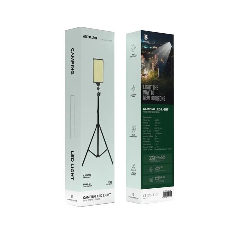 چراغ کمپینگ گرین لاین مدل Green Lion Camping LED Light GCL05