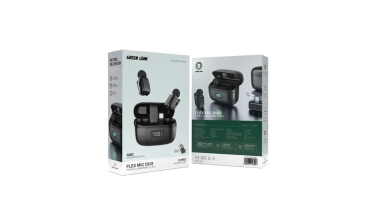 میکروفون یقه ای گرین لاین مدل Flex Mic Duo