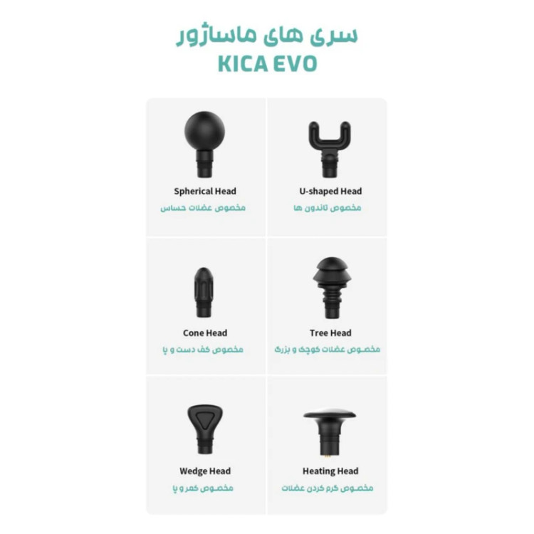 ماساژور برقی کیکا مدل EVO