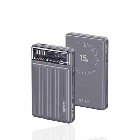 پاوربانک 10000 میلی آمپر وایرلس ریمکس RPP-615