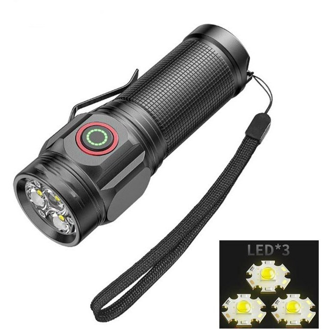 چراغ قوه پلیسی جیبی اسمال سان مدل ZY-W5182
