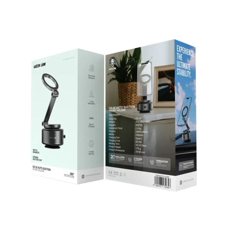 نگهدارنده گوشی مکش خودکار گرین لاین GX-32