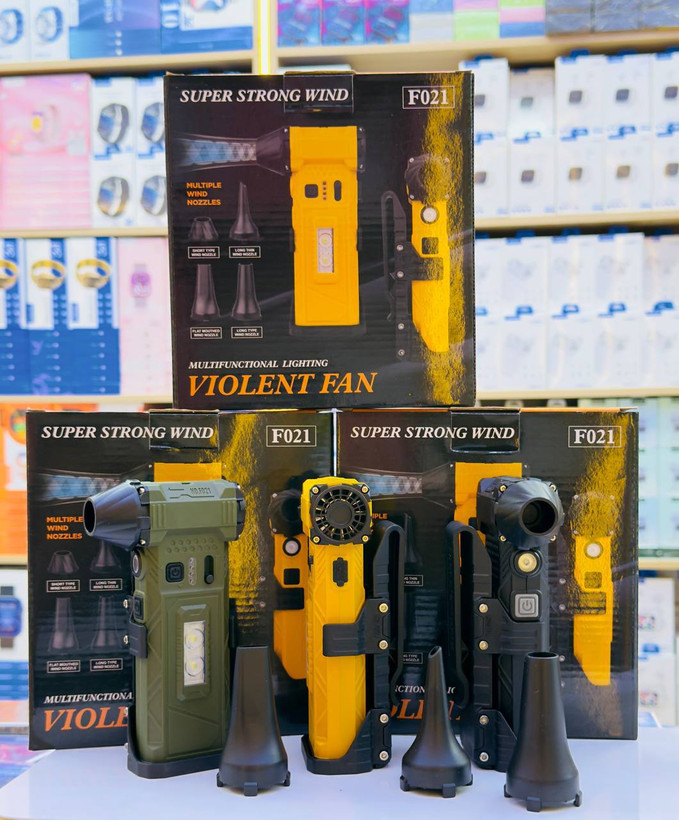 جت فن و جارو شارژی VIOLENT FAN مدل F021