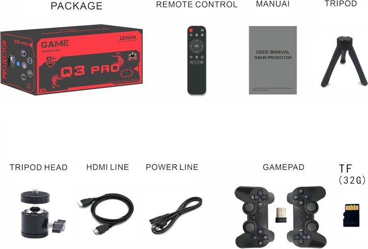 ویدئو پروژکتور Umiio مدل Q3 Pro