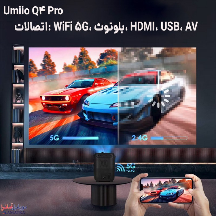 ویدئو پروژکتور یومیو مدل Umiio Q4 Pro