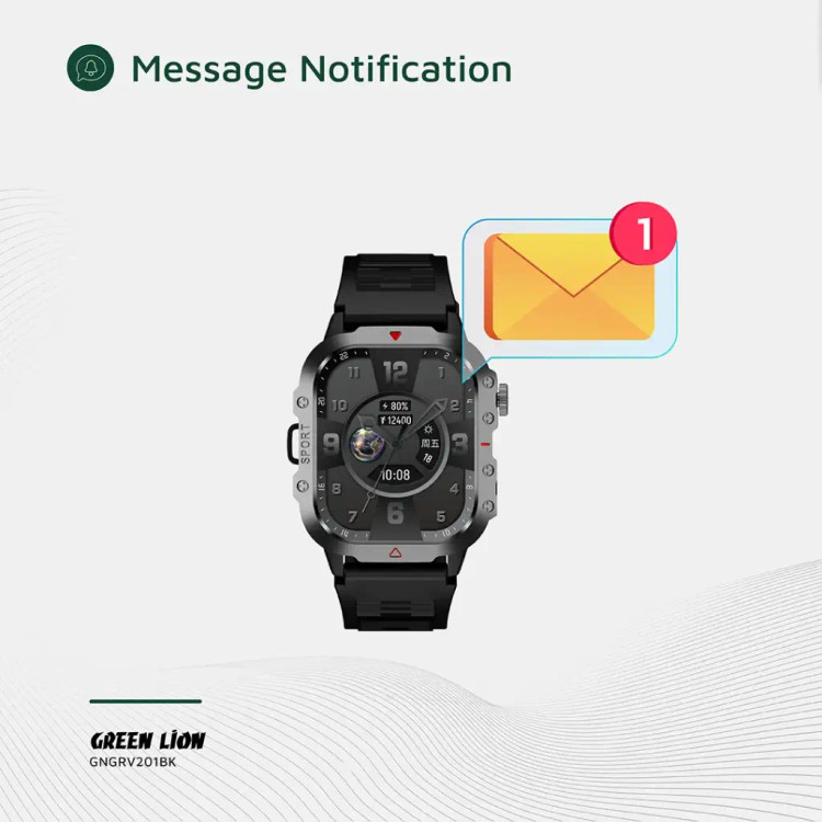 ساعت هوشمند گرین لاین مدل Gravix Smart Watch