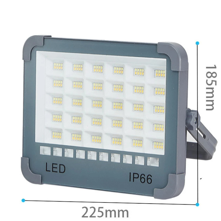 پروژکتور اضطراری شارژی و خورشیدی 300 LED