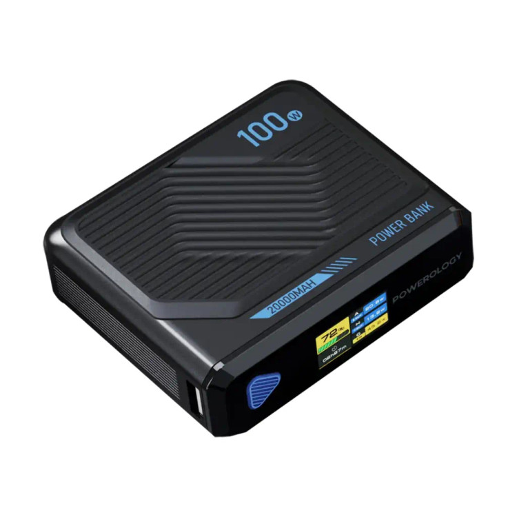 پاوربانک پاورولوژی مدل Ultra Mini ظرفیت ۲۰ هزار میلیآمپر ساعت مگ سیف