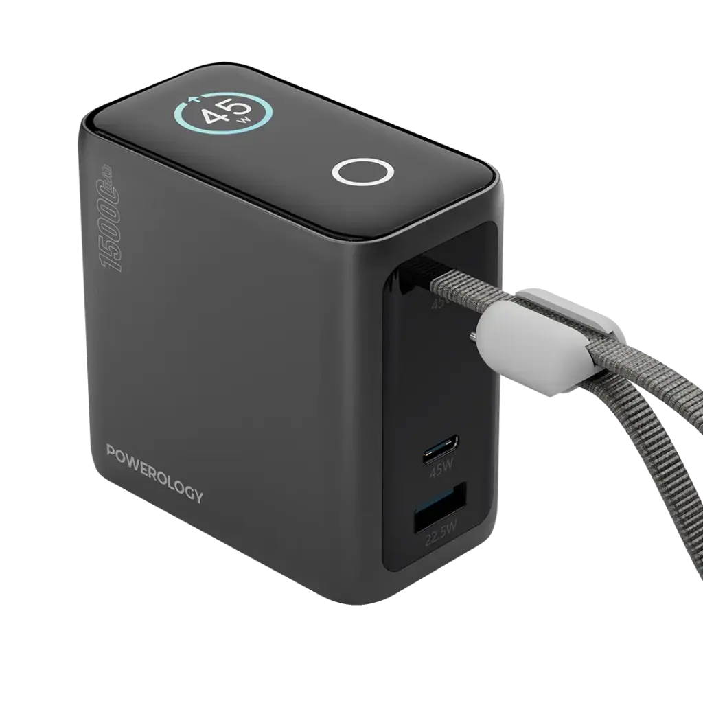 پاوربانک مینی 15000 میلی‌آمپر پاورولوژی