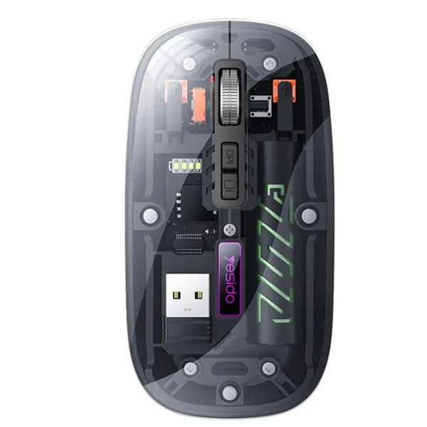 ماوس بیسیم شفاف یسیدو YESIDO KB29