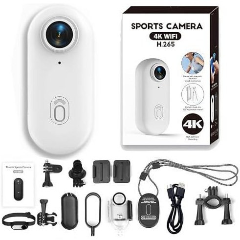 دوربین اکشن ورزشی مدل Sport Camera 4K H.265 پک کامل