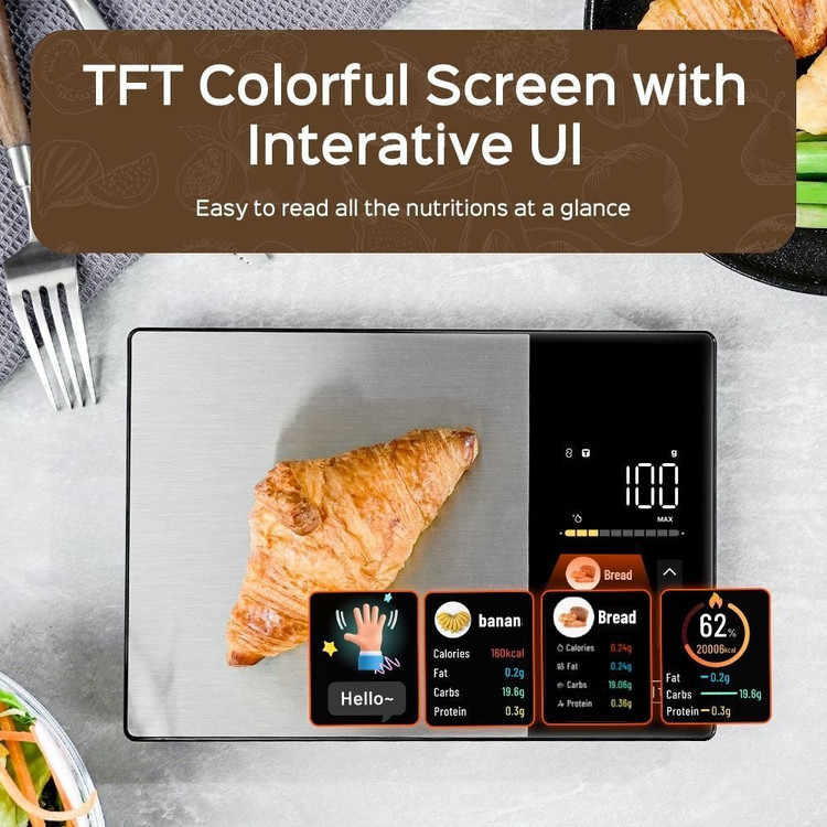 ترازو هوشمند آشپزخانه تاک تیک مدل Taktik Smart Food Scale