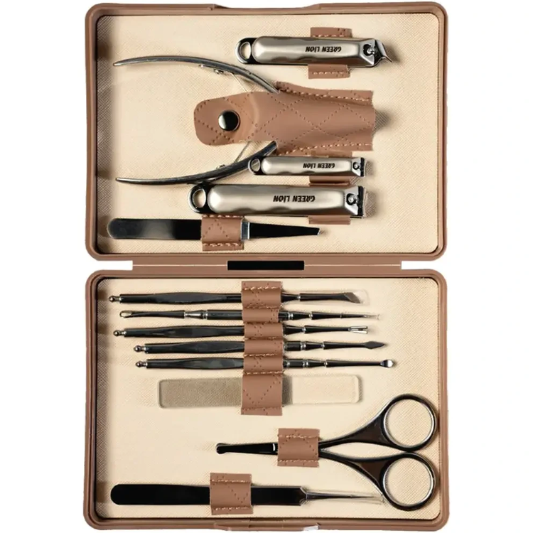 ست 13 عددی مانیکور گرین لاین Green Lion Manicure kit GN13PCMNCR