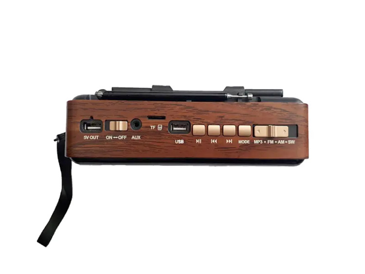 رادیو اسپیکر می یر مدل M-521BT-S (همراه با پنل خورشیدی )