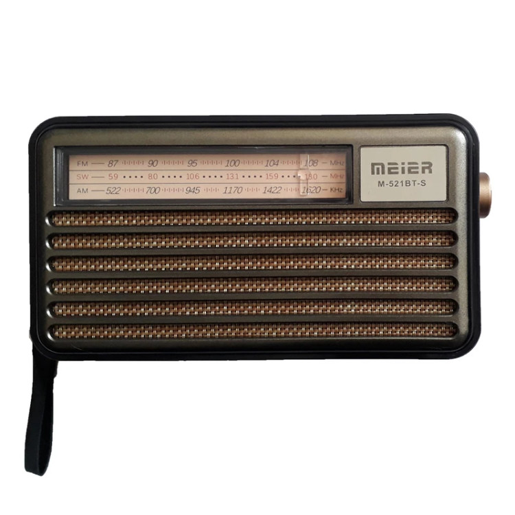 رادیو اسپیکر می یر مدل M-521BT-S (همراه با پنل خورشیدی )