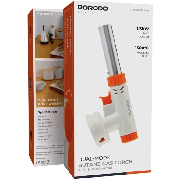 سرشعله فندکی پرودو مدل Dual-Mode Butane Gas Torch