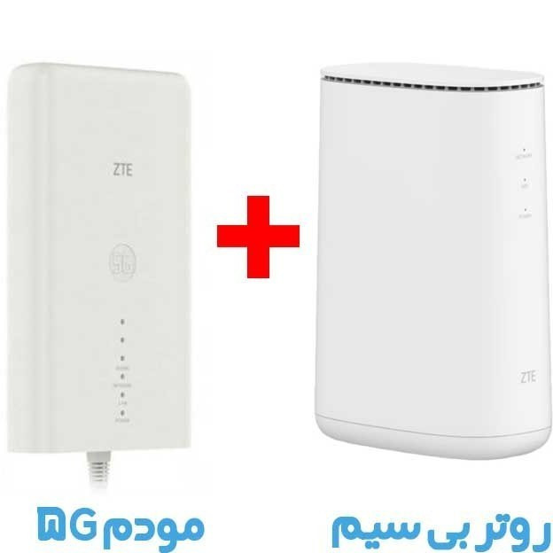 مودم زد تی ای مدل MC7010 به همراه روتر