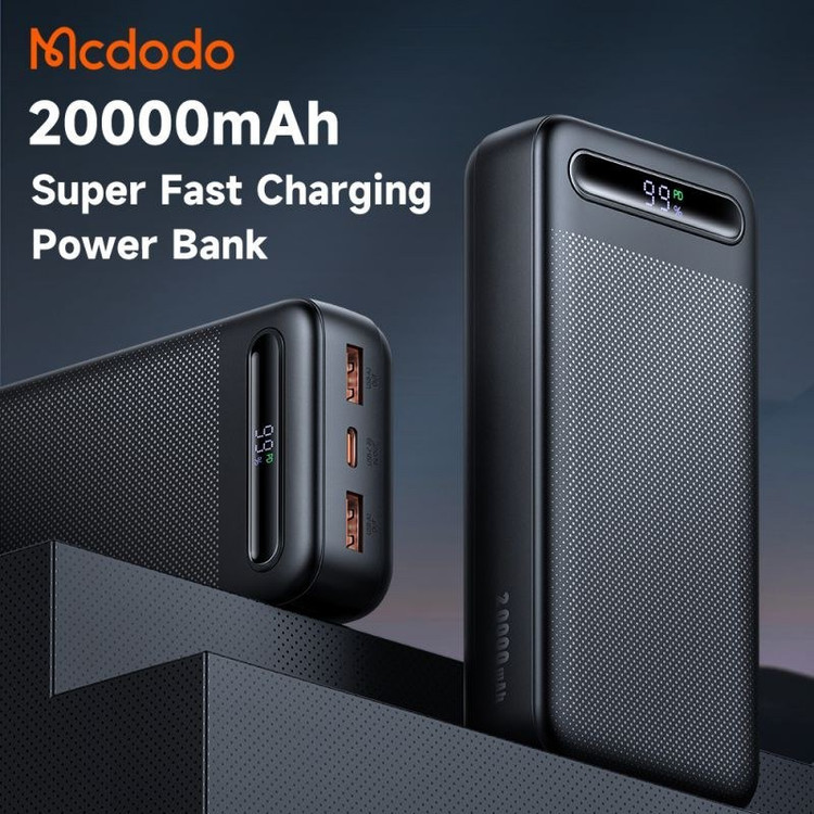 پاوربانک 20000 مک دودو Mcdodo MC-3890 با توان 22.5 وات