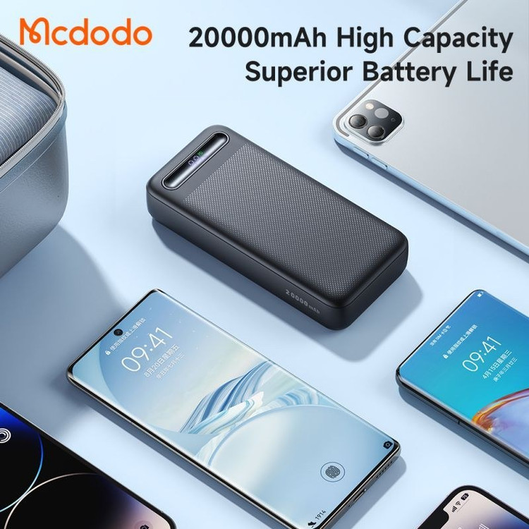 پاوربانک 20000 مک دودو Mcdodo MC-3890 با توان 22.5 وات