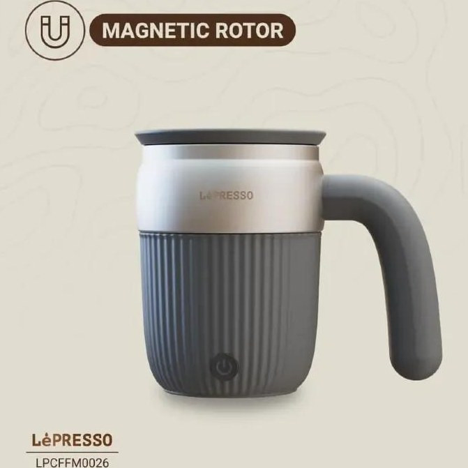 ماگ همزن دار لپرسو LePresso Auto Magnetic Stirring Mug LPCFFM0026 ظرفیت 0.45 لیتر