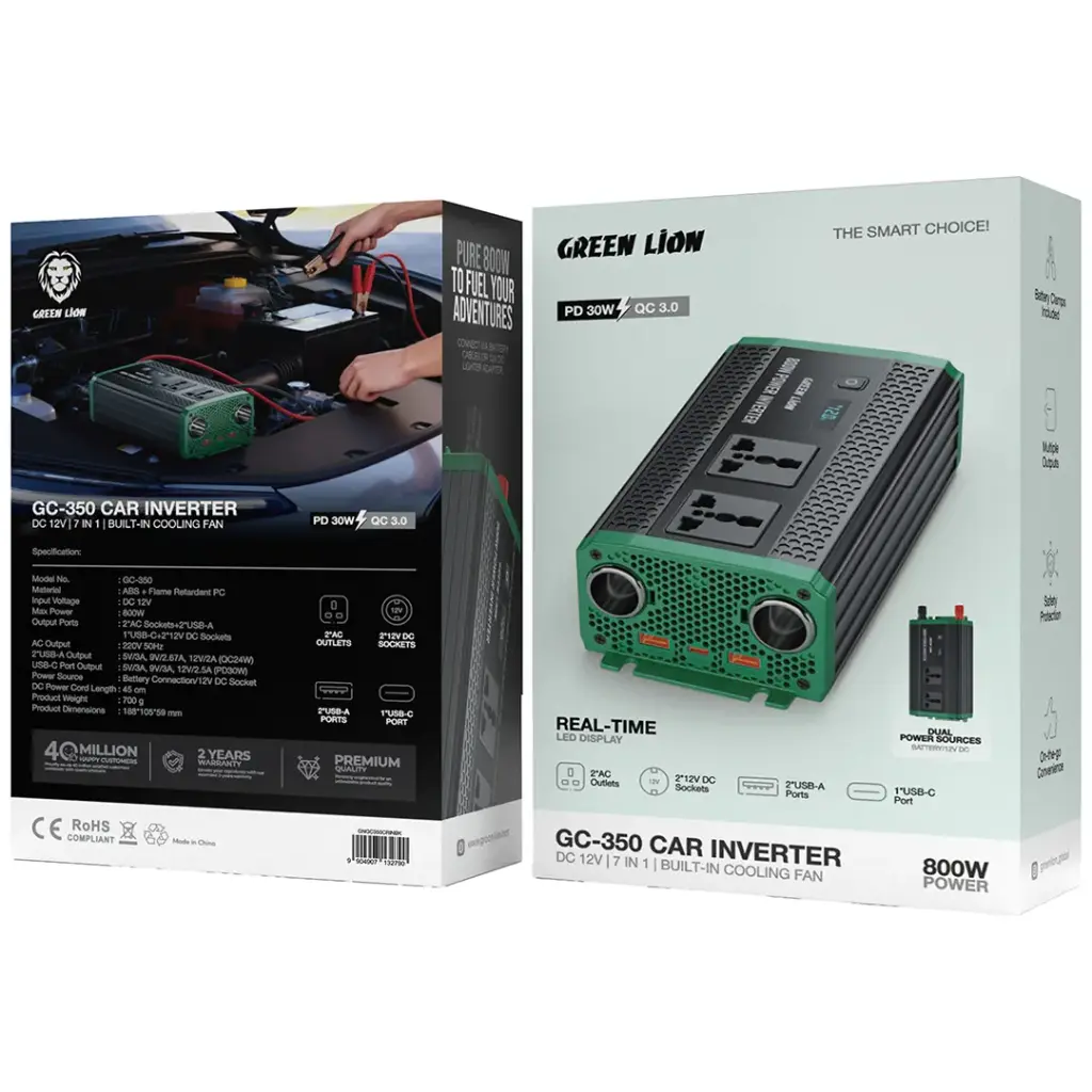 اینورتر گرین لاین مدل GC-350 توان 800 وات