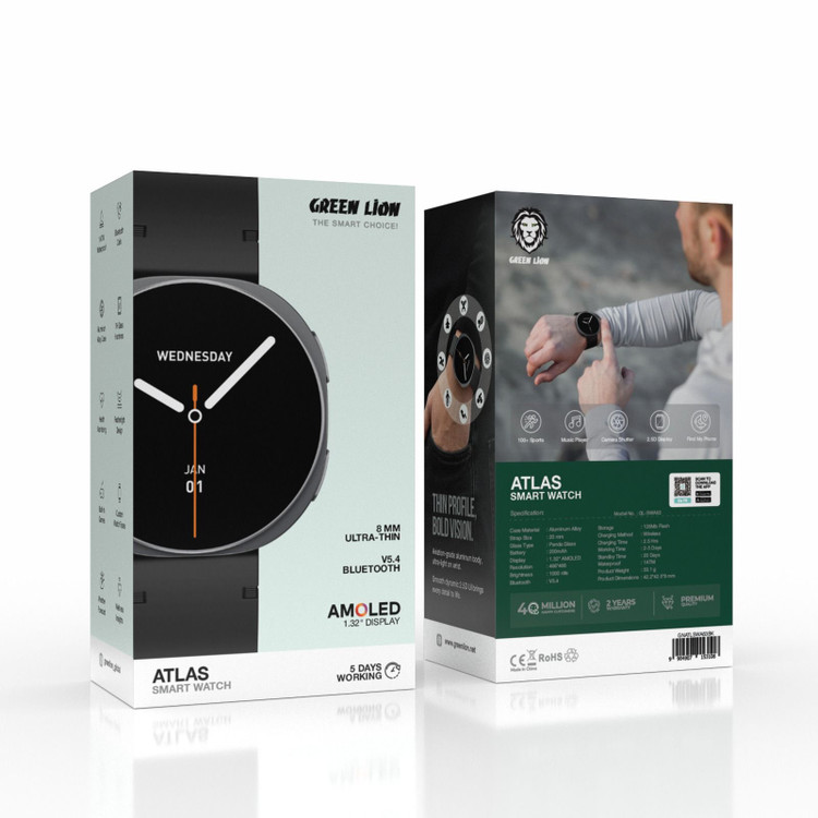 ساعت هوشمند اطلس گرین Green Lion Atlas Smart Watch
