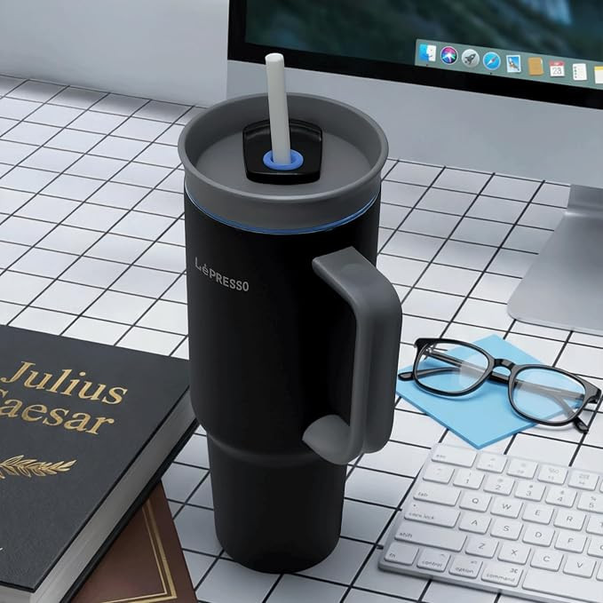 تراول ماگ برند لپرسو مدل LePresso QuirkSip Insulated Tumbler with Double Wall Vacuum