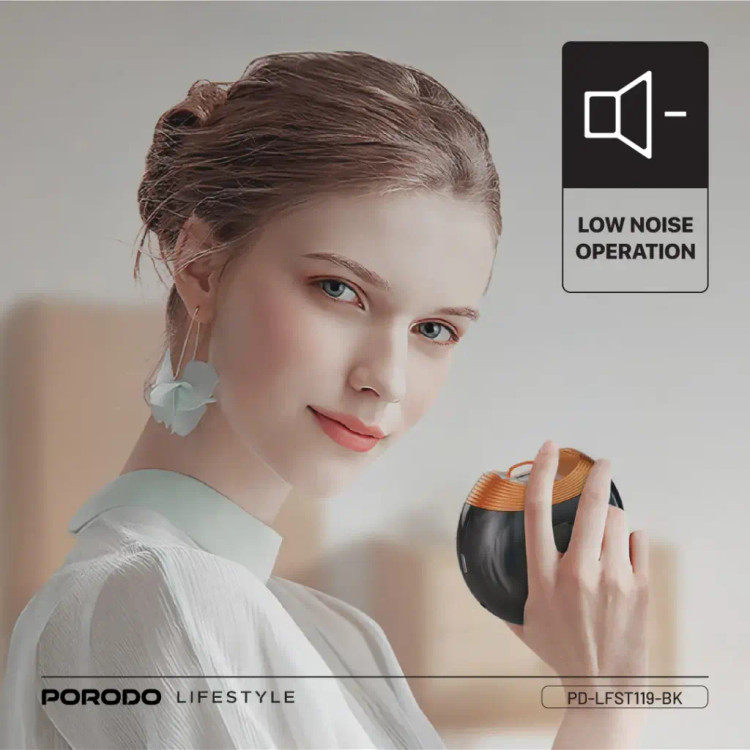 ست کامل ناخن گیر شارژی پرودو Porodo All-In-One Nail Trimmer Set PDLFST119BK
