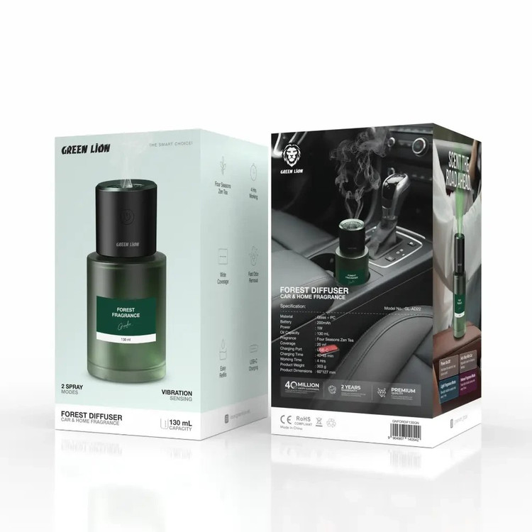 خوشبوکننده خودرو گرین لاین Forest Diffuser 130ml مدل GNFORDIF130GN