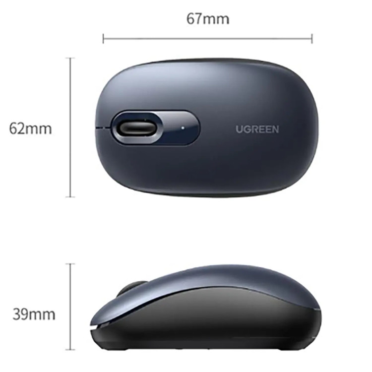 ماوس بی سیم UGREEN مدل MU105-90550