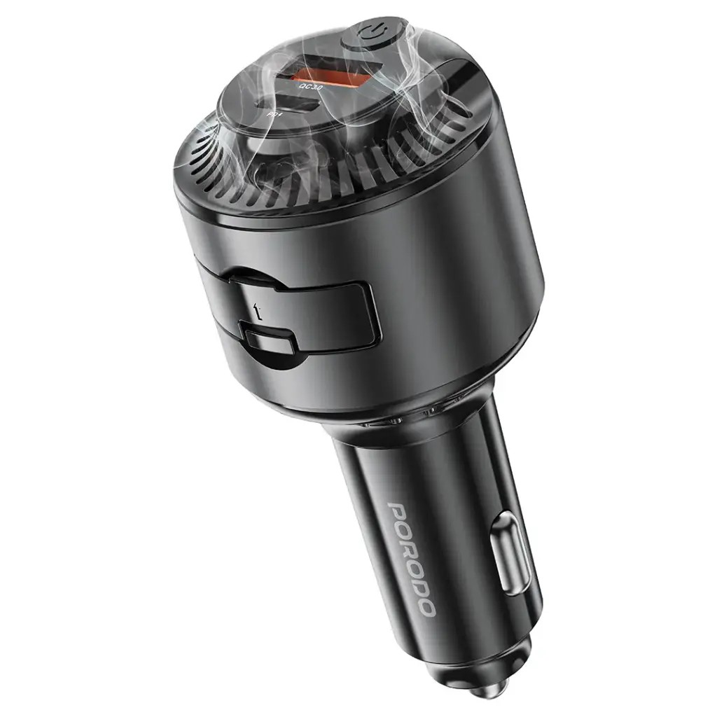 شارژر فندکی پرودو مدل MistCharge ظرفیت ۷۵ وات و خوشبوکننده هوا