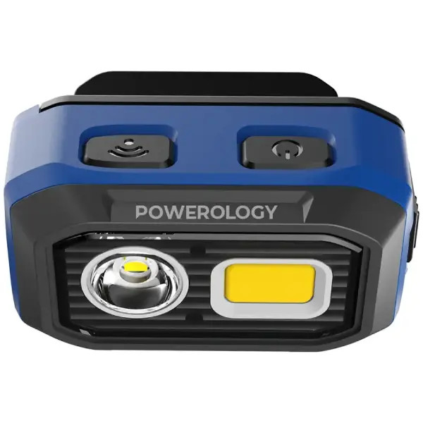چراغ پیشانی شارژی پاورولوژی مدل Powerology BrightVision Rechargeable LED Headlamp
