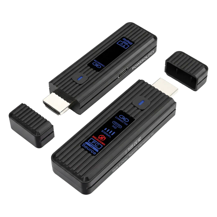 فرستنده و گیرنده HDMI بیسیم پاورولوژی VELINK مدل PWL50DBK